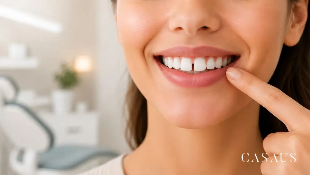 Dientes separados en el Prat (Barcelona) Clinica Dental Casaus
