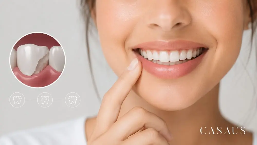 Dientes astillados solución Carillas Dentales en el Prat (Barcelona) Clinica Dental Casaus